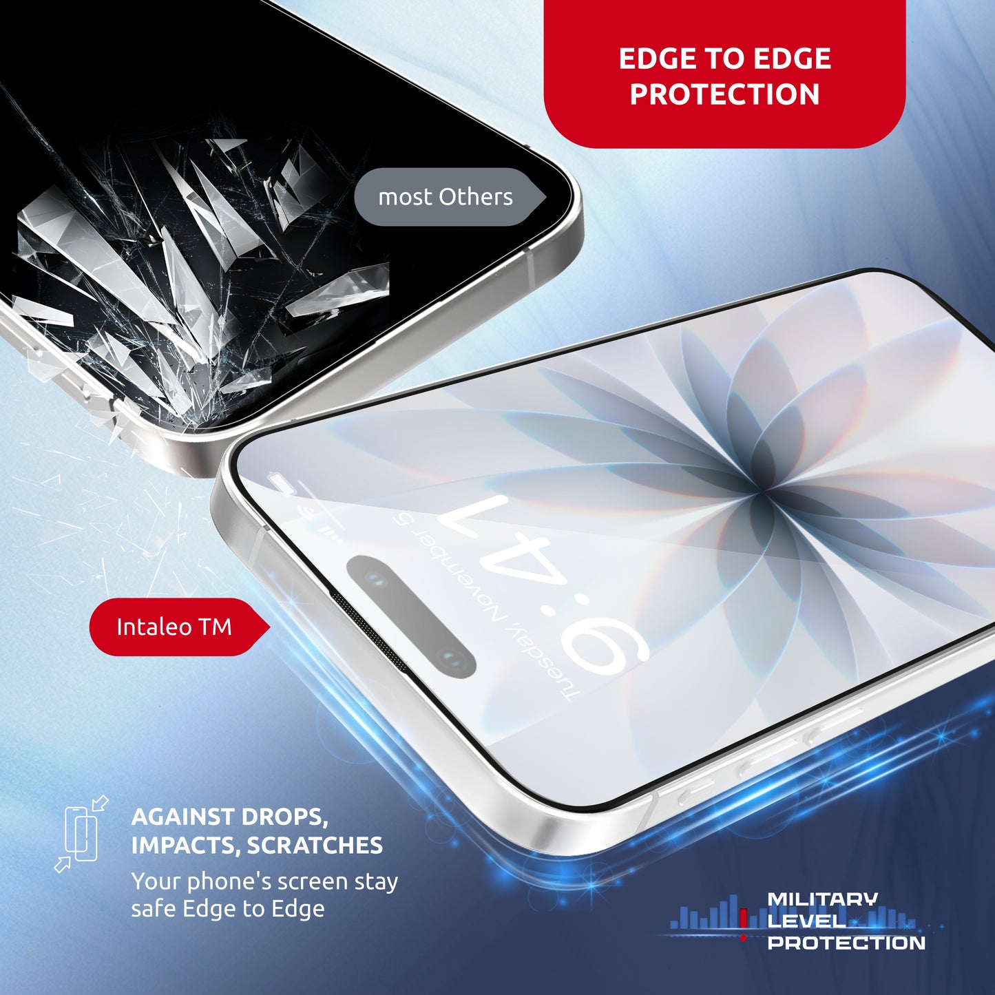 For IPHONE 17 Intaleo MagicGlass (2 pcs) Easy Install
