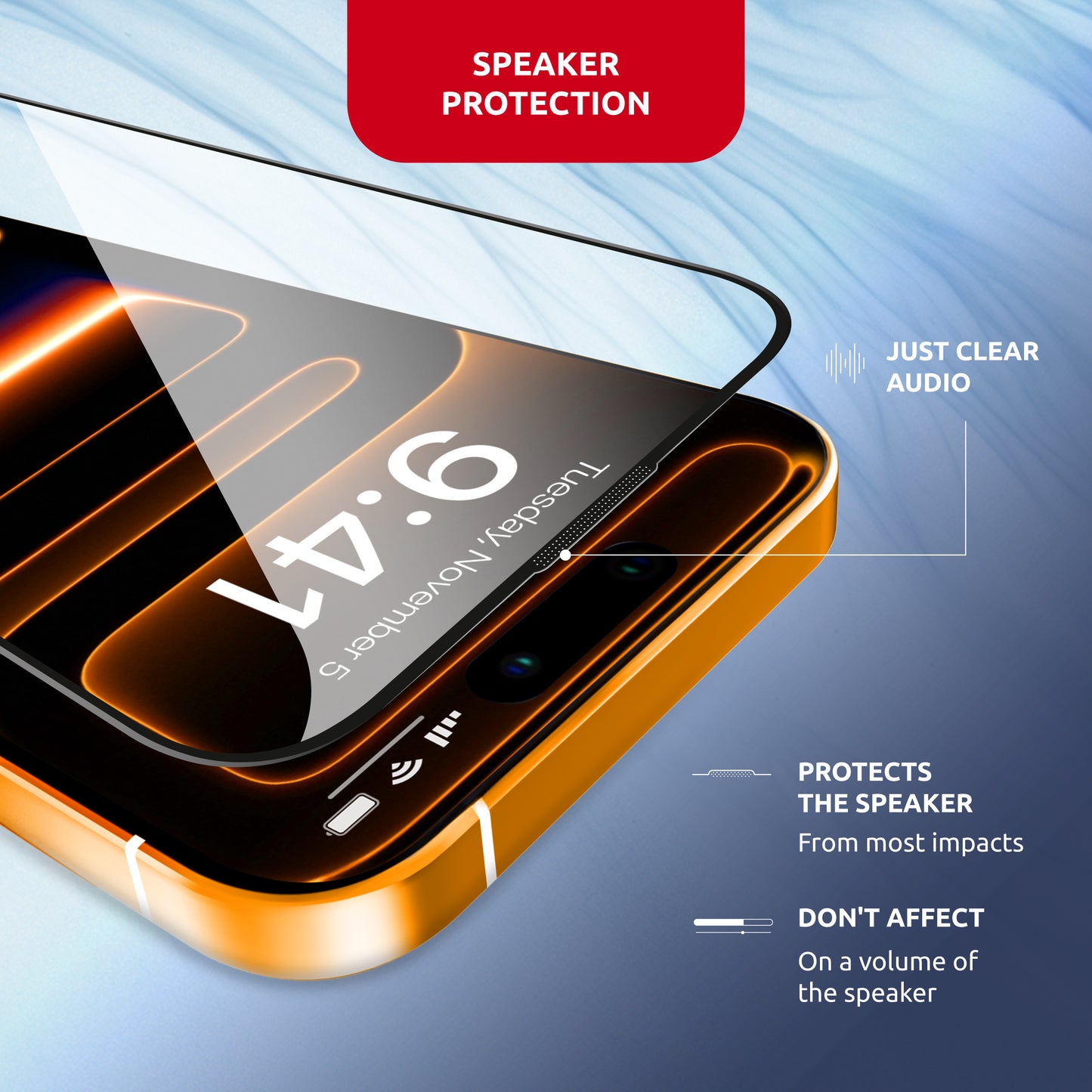 For IPHONE 17 PRO Intaleo MagicGlass (2 pcs) Easy Install