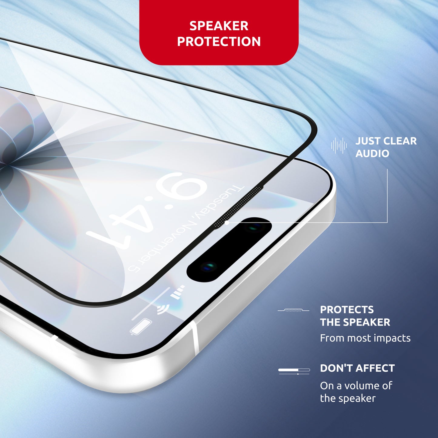 For IPHONE 17 Intaleo MagicGlass (2 pcs) Easy Install