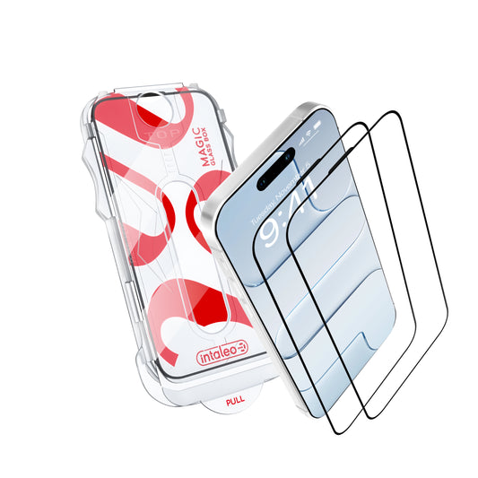 For IPHONE 17 AIR Intaleo MagicGlass (2 pcs) Easy Install