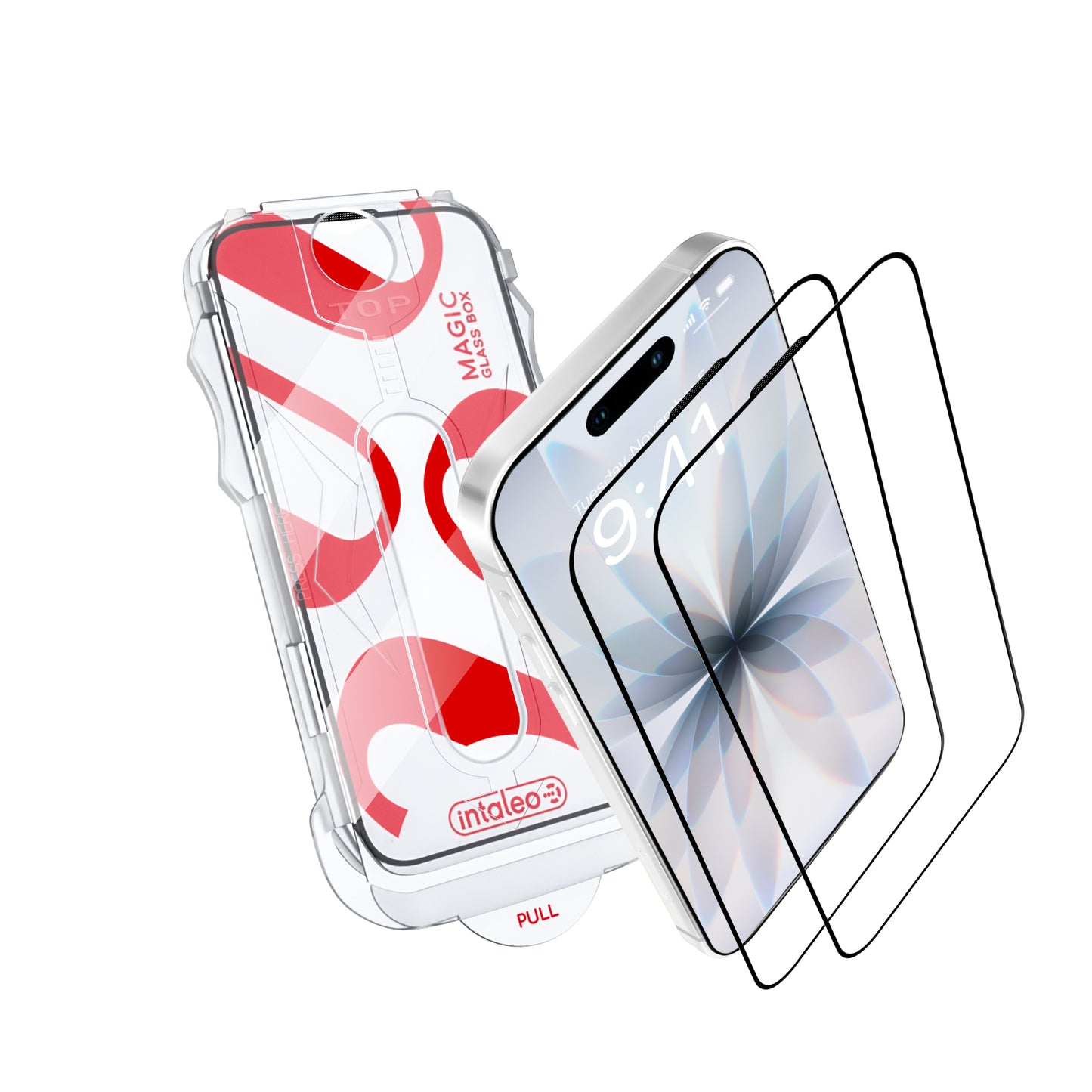 For IPHONE 17 Intaleo MagicGlass (2 pcs) Easy Install